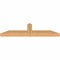 Ekena Millwork Portland Smooth Timber Gable Bracket, Western Red Cedar, 72"W x 18"H x 5 1/2"D x 5 1/2"F, 6/12 Pitch GBW072X18X0606POR00SWR - alternate 2